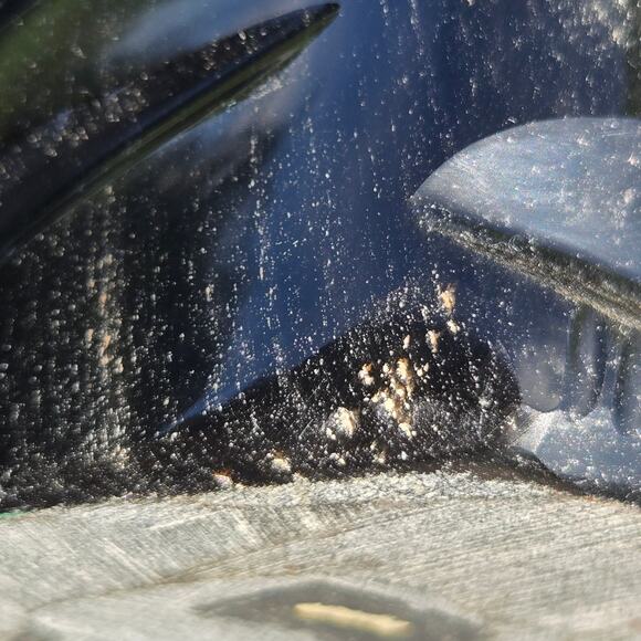 Handcrafted MCM Aztec Mayan Warrior Black Obsidian Onyx Mexico HEAVY *read* - Picture 9 of 15